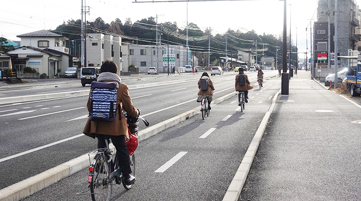 自転車道設計イメージ