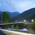 水の郷大吊橋