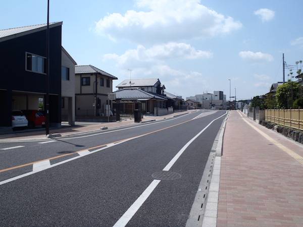 真岡市田町電線共同溝の外観