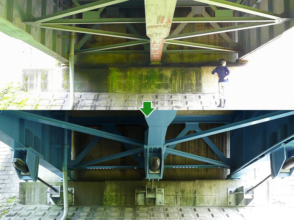 鬼怒大橋の外観